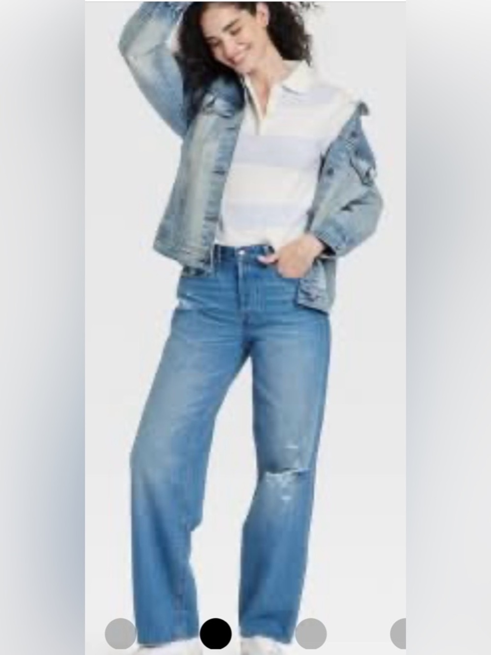 Universal Thread Mid Rise 90’s Baggy (Size 6) NWT